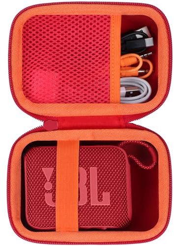 Lebakort Dur Étui Housse Cas Compatible avec JBL GO 4 / JBL GO 3 Enceinte Bluetooth Ultra-Portable
