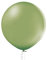 Luftballon XL 60 cm Latex Pastell Chrom Metallic Riesen Ballon Geburtstag Deko Party Bio Latex, Farbe:Rosemary Green