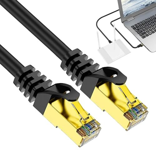 Mingchengheng Cavo Ethernet, Cavo di rete Ether,Cavo patch Ethernet per interni pesanti | Cavo di rete Ethernet stabile, per stampanti, computer, router