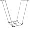 Zilimontt Portable Camping Garbage Bag Holder Bin Bag Holder Stainless Steel Foldable Support Stand Camping Bin Bag Holder Collapsible Trash Bag Organizer