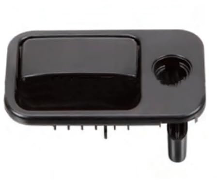 HANZOU 1Pc boîte à gants de voiture couvercle loquet poignée de verrouillage boîte de rangement noire fermoir adapté for Volkswagen adapté for VW Golf III Vento 1H685714701C LHD 1H6857147 serrure de p