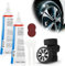 Dabeto Reifenreparaturset, Reifendichtmittel, Reifenkleber, Gummikleber, Reifenreparaturset, Felgen Reparaturset für Auto Motorrad Fahrrad, Repariert Schnell Reifenrisse Löcher (1, 15ML)