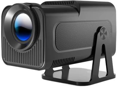 HY320 Android 13 Projector With 1080P 500ANSI Prime Video YouTube WIFi BT5.2 Portable
