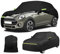 Autoabdeckung Wasserdicht Ersatz für Mini Cooper 5 Door 2013-2024, Ersatz für Mini Cooper, 600D Autoabdeckung, Wasserdicht Sonnenschutz, Sonnenfest Autoabdeckung, für alle Wetterbedingungen (Schwarz)