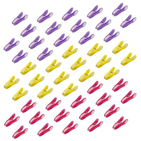 Addis Lot de 50 Pinces à Linge en Vrac Couleurs mélangées