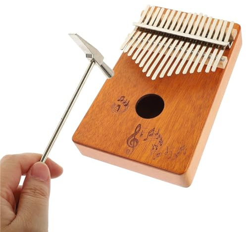 Anfänger-Kalimba Kreatives Kalimba Daumenklavier 17 Tasten Instrument Anfänger Erwachsene Tragbar