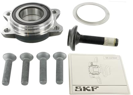 SKF Radlagersatz mit integriertem ABS-Sensor VKBA 6557 Position Hinterachse Höhe 173 mm Länge 153 mm Breite 153 mm - OE-Qualität