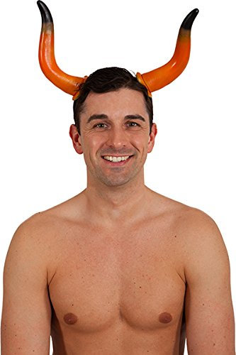 Stier-Haarreif mit langen Hörnern