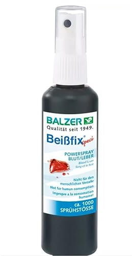 Balzer Beißfix Power Spray - Lockstoff für Fische 50ml, Geschmack:Leber