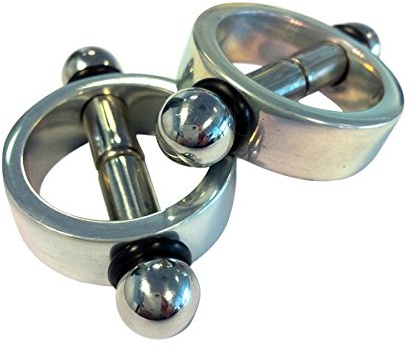 Roestvrij staal Magnetic Nipple Pinchers, 1er Pack (1 x 1 Stück)
