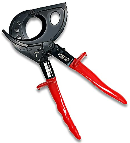 LABABE Cortador de cable de trinquete de cobre de aluminio resistente (400 mm2)