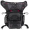 Rapala Unisex-Adult Angeltasche Urban Hip Pack-9L Hüfttasche-Organizer zum Angeln-Für Angelzubehör-Viele Fächer und Haken Tasche, Tarnfarben Schwarz, Einzigartig