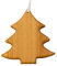 mitienda mit Liebe gemacht Christbaumschmuck aus Holz Tanne, Geschenkanhänger, Holzschmuck Kirschbaum