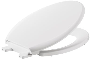 American Standard 5257A65MT.020 Cardiff Slow-Close Elongated Front Toilet Seat, White