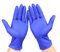 babyzhang 50 pcs Gants Jetables Latex Nettoyage Gants Alimentaires Ménage Jardin Gants De Nettoyage Nettoyage À Domicile en Caoutchouc, Bleu foncé, S