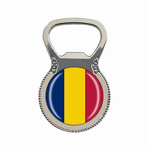 Romania Flag Beer Bottle Opener Fridge Refrigerator Magnet Metal Glass Crystal Travel Souvenir Gift Home Decoration
