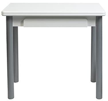 Mesa de Cocina Tipo Libro Modelo Amira 80x40 Blanca