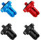 Haisheng 4PCS Adattatore camera adattatore di montaggio Adattatore fotocamera adattatore per treppiede adattatore gopro supporto gopro bici per fotocamera compatibile con altra action cam (3 colori)