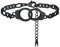 FindChic Fusskette für Damen Mädchen Handschnellen Choker Fussbänder Aesthetic kette Handschnellen knöchelkette für Valentinstag Geburtstag