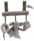 Sterntaler Baby Unisex Spielzeug Aufhängen Spielzeug zum Aufhängen Elefant Eddy - Spielzeug-Hängenetz, Mobile, Kinderwagenkette - grau