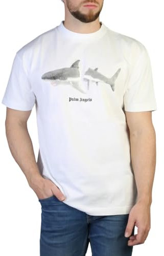 Palm Angels PMAA001C99JER012 T-Shirt White