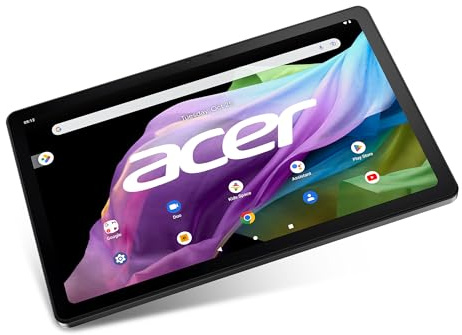 acer Iconia Tab P10 P10-11-K5P5 Tablet | 10,4 2K 2000 x 1200 IPS Touch | MediaTek MT8183C Octa-Core | 4 GB LPDDR4 | 64 GB eMMC | WiFi-5 | Webcam anteriore 5 MP e posteriore 8 MP | Custodia a