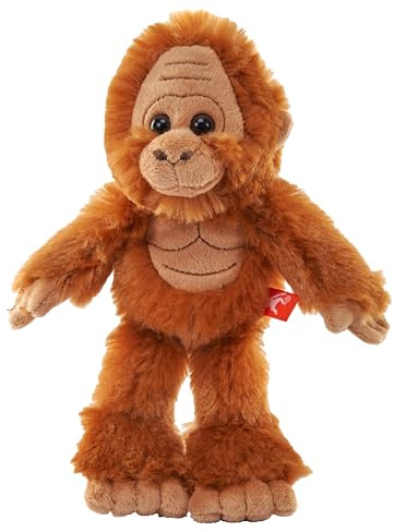 Wild Republic Pocketkins Eco Bigfoot, Plüschtier, 12 cm, Plüschspielzeug, Hergestellt aus recycelten Materialien, Umweltfreundlich