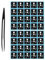 Create idea 120pcs Keyboard Shaft Pads Mechanical Keyboard Shaft Film 1.65 x 1.55cm Poron Keyboard Switch Pad Compatible with Cherry MX Compatible with Gateron, Black