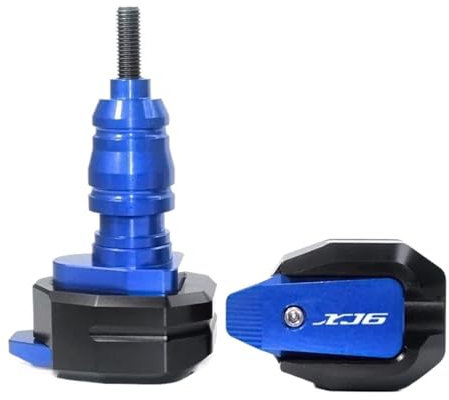 XiPco Motorräder Sturzpads Für Yamaha XJ6 Motorrad No Cut Engine Crash Sliders Doppelte Seitenschutz-Sicherheitsvorrichtungen Frame Sliders Sturzschutz (Color : Blue)