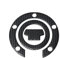 Motorrad Tank Traction Pad Für YAMA&HA R1/R6 FZ1 FZ6 FZ6N/8N/09 FZ1000 BT1100 FJR1300 MT07/09 TDM900 Gas Tank Pad Schutz Aufkleber