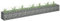 Tidyard Lit surélevé à Gabion Acier galvanisé 270x30x30 cm Grille de Mailles Fleur Plante Lit Surélevé, Jardinière Panier de Gabion pour Jardin, Terrasse, Arrière-Cour, Extérieur Décorative