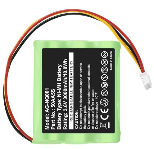 LabTEC Replacement Battery for Toniebox 50AA5S, 3000 mAh 3.6 V Rechargeable NI-MH Battery for Toniebox 50AA5S Tonies Tonie Box Speaker & Music Box Soundbox for Children