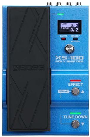 BOSS XS-100, Moderne Pitch-Shifting-Workstation mit umfangreichen Steuerungsoptionen und einer Bandbreite von acht Oktaven