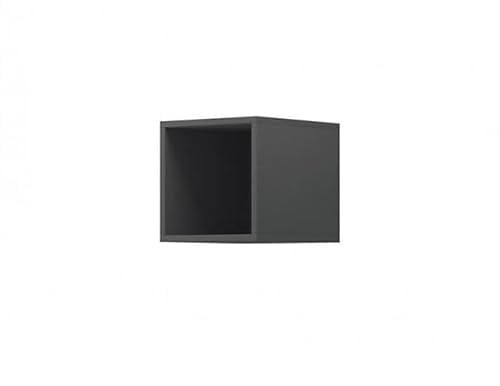 Arthauss Sleek Enjoy Cube Shelf – Compact 30cm Graphite Storage | Stylish & Practical Organization for Small Spaces
