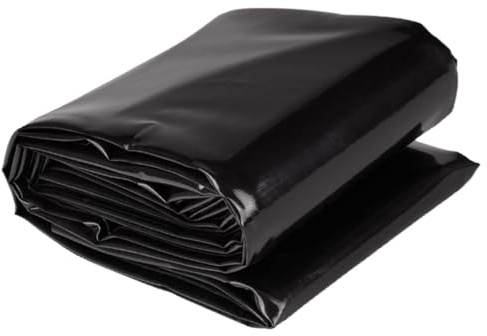 LCUVIMPEX Revestimiento de Estanque de PVC, Revestimiento de Estanque HDPE for Peces y Piscina jardín Varios tamaños(7mx11m(23ftx36ft))
