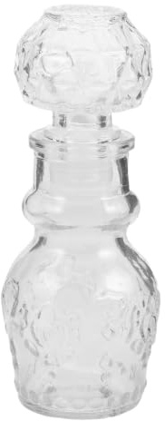 Gadpiparty Flacon de Parfum Vintage Miniature pour Décoration Intérieure et Séances Photo Flacons de Parfum Miniatures, Verre, Petit Format, Facile à Nettoyer Utiliser