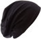 Build Your Brand Jersey Beanie, Black, one Size