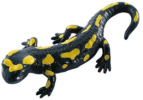 Bullyland 68493 - Spielfigur Feuer-Salamander, ca. 10,6 cm große Tierfigur, detailgetreu, PVC-frei, ideal als kleines Geschenk für Kinder ab 3 Jahren