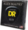 DR Strings BKB630 30-125 - Juego de cuerdas para bajo (6 cuerdas, recubiertas, hechas a mano), color negro