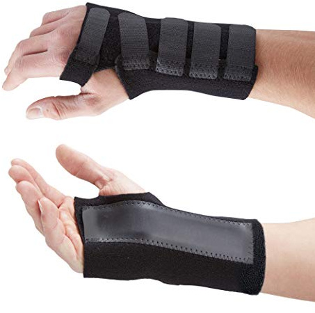 Actesso Advanced Wrist Support Brace - Carpal Tunnel Splint - Relieves Wrist Pain, Sprains, Tendonitis and RSI (XL, Left)