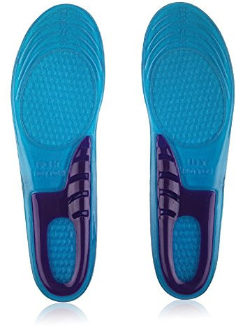 Massaging Gel Insoles by CSL Great for Comfort, Pain Relief, Worker's Boots & Sport Shoes (Mens - UK Size 8-12)