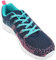 Dek Starlight Lace Trainer mit Memory Foam Socke, - Marineblau Aqua Fuchsia Textil Synth Nubuk - Größe: 38 EU
