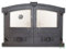 Sellon24® Backofentür Steinbackofentür Ofentür aus Gusseisen Pizzaofentür Gußeisen 600 x 430 mm H2004