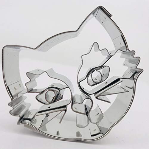 Neu: Keksausstecher * KATZE * zum Kekse-Backen oder Basteln | Größe: 6cm | Ausstechform aus Edelstahl | Kindergeburtstag, Mottoparty oder Weihnachten | Made in Germany