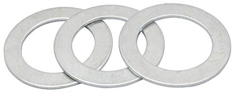 Reduzierring für Kreissägeblätter, Sägeblatt, Bohrbuchsen, Sägenreduzierungsringe, Buchsenscheiben, Sägeblätter, 3 Stück, silber