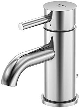 Steinberg Serie 100 Waschtisch-Einhebelmischbatterie mit Ablaufgarnitur, Chrom