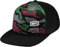 100% Unisex Snapback Trooper Snapback, Camouflage, HU-CAP-0071