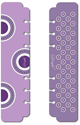 SinnWunder® Snap-in Lesezeichen - Seitenmerker - Page-Marker - Index-Lineal - Größe Personal - VintageSinn