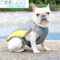 Hifrenchies Kühlweste Geschirr für Hunde Französische Bulldogge Sommer Kühlweste Outdoor Hundejacke Sicherheit Reflektierende Weste Kühljacke Sonnenschutz Haustier Mantel Weste für Frenchie (L)