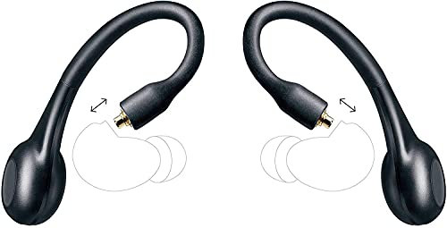 Shure True Wireless Adapter (Gen 2) per auricolari isolanti del suono, Fit over-ear, tecnologia wireless Bluetooth 5, lunga durata della batteria (RMCE-TW2-EFS)
